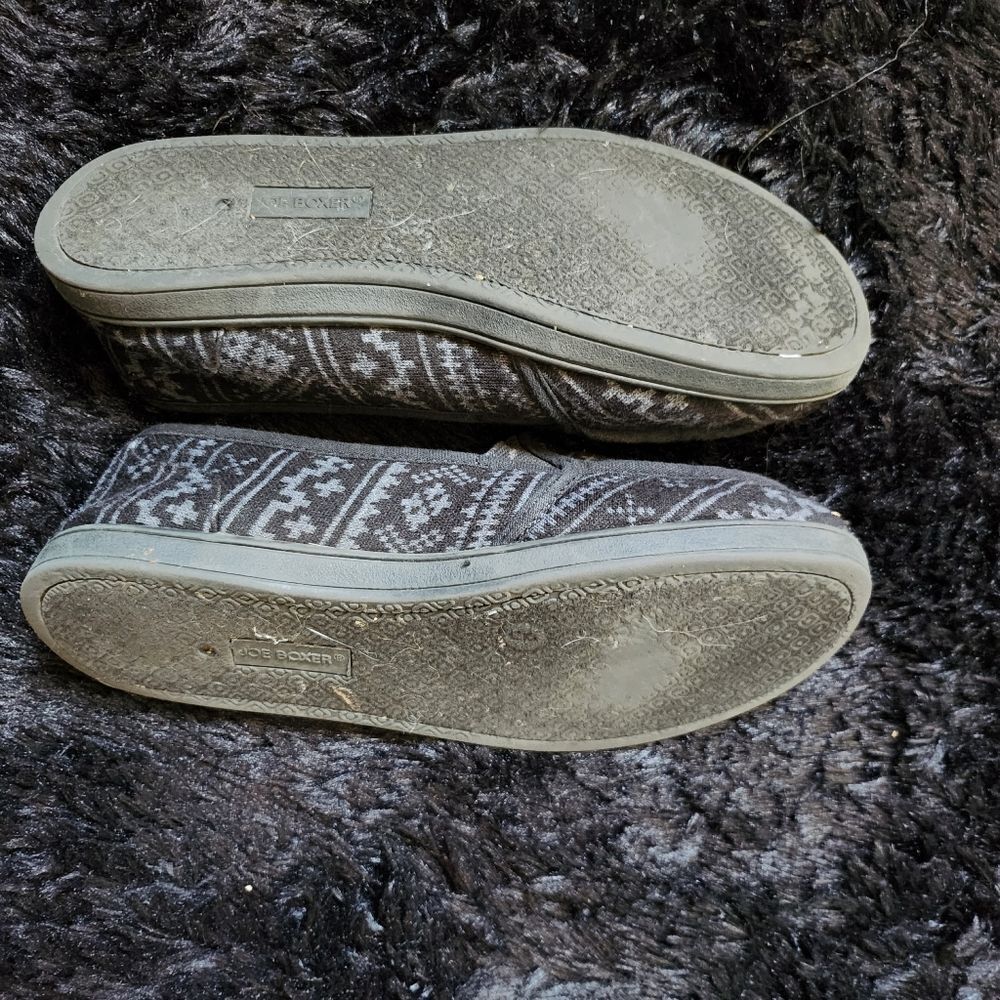 Joe Boxer Dark Patterned Flats - Picture 7 of 7